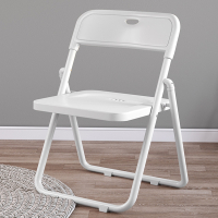 简易折叠椅子家用靠背椅办公椅会议椅培训椅闪电客户外塑料椅成人高凳子
