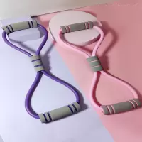 瑜伽8字拉力器开背瘦肩弹力绳瘦背家用健身器材女八字拉力绳