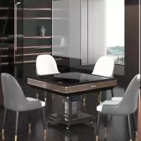 闪电客麻将机家用全自动折叠麻将桌餐桌两用棋牌室商用过山车机麻台