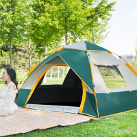 路飞帐篷户外便携式折叠加厚防晒野外露营野营装备大全自动帐篷
