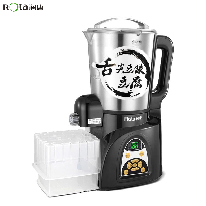 润唐Rota 豆腐豆浆机DJ22B-2128全自动多功能家用大容量2.2L免过滤黑色