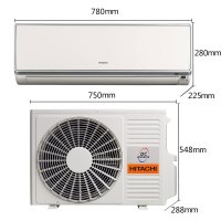 日立(HITACHI) 大1.5匹 冷暖变频挂机空调 RAS/C-35FVY 全直流变频 不锈钢抗菌防污内构
