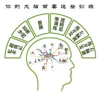 大脑使用书6册记忆力训练书 数学智力潜能开发 思维导图全脑开发游戏大脑思维书籍 逻辑数学思维训练儿童益智图书左脑右脑