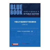 智库研究论丛 中国公开选拔蓝皮书：中国公开选拔领导干部发展报告(2013)