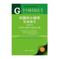 中小城市绿皮书：中国中小城市发展报告(2015)