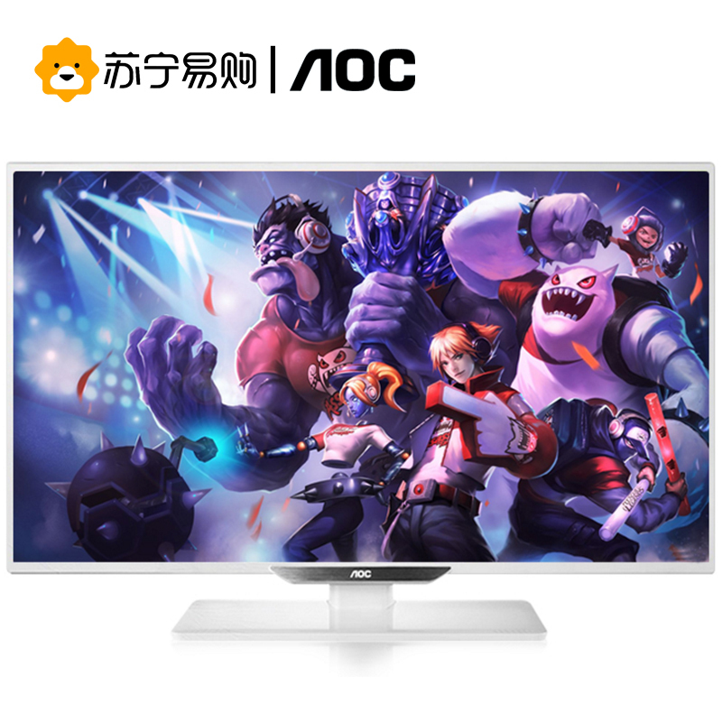 冠捷aoci3284vwww315英寸宽屏led背光窄边框ipsads广视角液晶显示器