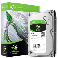 希捷(Seagate)酷鱼系列 1TB 7200转64M SATA3 台式机硬盘(ST1000DM010)