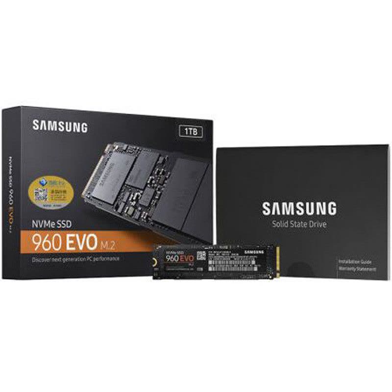 三星（SAMSUNG）960 EVO 1TB M.2接口 NVMe PCIe通道总线模式 2280规格 SSD 固态硬盘图片