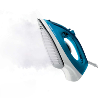 飞利浦（PHILIPS）蒸汽电熨斗GC1436家用手持熨衣服电烫斗不黏底板防滴漏熨斗（蓝色）