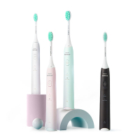 飞利浦电动牙刷 HX2421小羽刷男女情侣成人声波震动充电式软毛牙刷 新品4色可选02030405