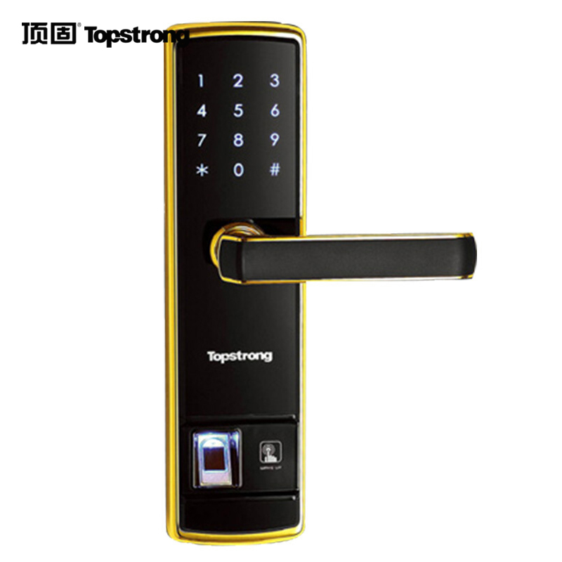 顶固智能指纹锁电子密码锁家用防盗门锁