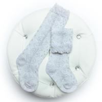 夏薄款纯棉儿童中筒袜松口新生儿女宝宝半腿婴儿长筒袜子0-1-3岁