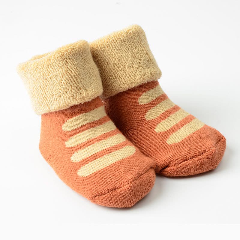 保暖毛圈袜婴幼儿童加厚袜子新生儿袜子宝宝0-1-3岁儿童松口图片