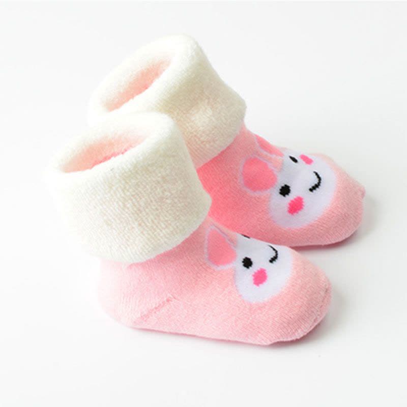 保暖毛圈袜婴幼儿童加厚袜子新生儿袜子宝宝0-1-3岁儿童松口图片
