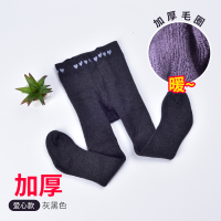秋冬加绒加厚宝宝袜子男女儿童女童连袜裤打底裤子婴儿连裤袜