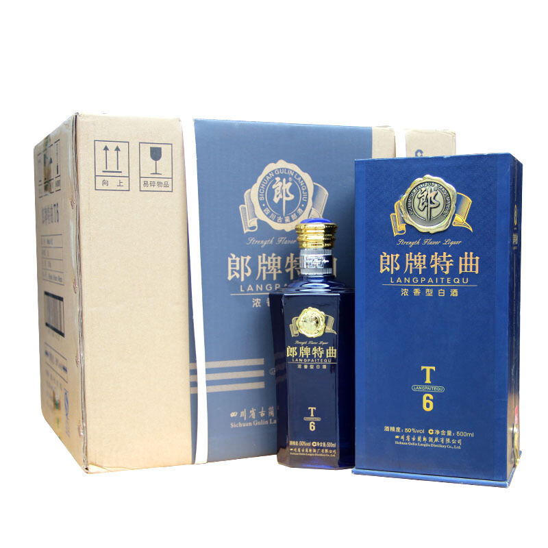 50度郎牌特曲T6浓香型500ml 1919酒类直供郎