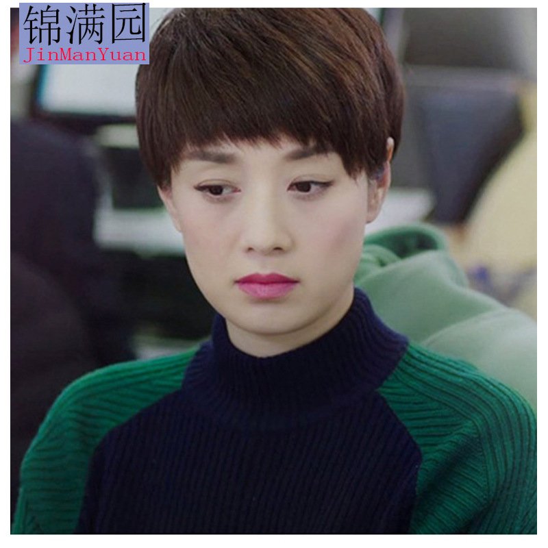 锦满园 2018女秋冬撞色毛衣我的前半生罗子君同款马伊琍200斤针织衫女