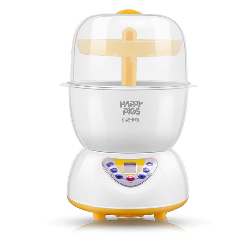 小猪卡特 婴儿奶瓶消毒器 宝宝6合一多功能带烘干暖奶器热辅食 HT700图片
