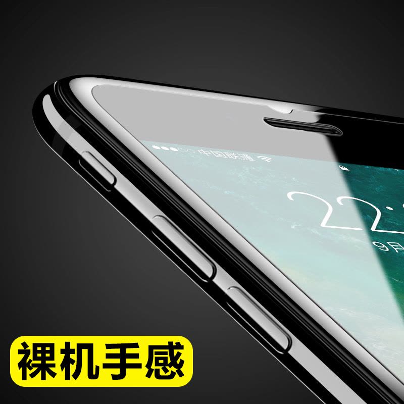 闪魔 iphone7钢化膜苹果8plus超薄七高清防爆7P手机玻璃x贴膜八图片