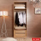 A家家具衣柜木质衣柜 简约现代衣柜 卧室家具其他 Y3A0401-T