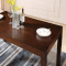 【品牌清仓】A家家具 美式乡村餐桌 实木餐桌椅组合饭桌子简约简易方桌木质 餐厅家具 XM003