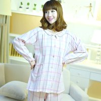 孕婴港湾 2017春秋新款月子服孕妇怀孕产后家居服春秋季哺乳睡衣