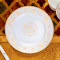 瓷物语景德镇太阳岛单品 碗盘汤勺碟自由搭配 景德镇骨瓷餐具 鱼盘一个