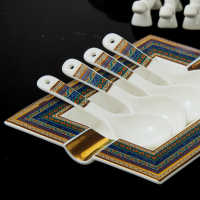 瓷物语高档欧式骨瓷餐具套装60头碗盘碟套景德镇陶瓷礼品瓷器