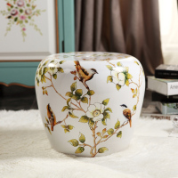 化妆凳高温陶瓷凳子换鞋凳阳台坐凳现代新中式实用家居用品