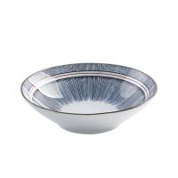 瓷物语家用陶瓷深盘2个装中式圆形菜盘子7英寸碟套装饭盘 (310款)