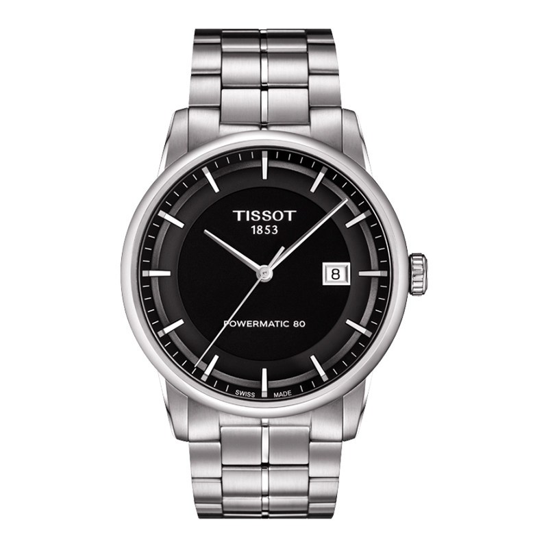 天梭(TISSOT)豪致系列自动机械钢带男士手表T086.407.11.051.00