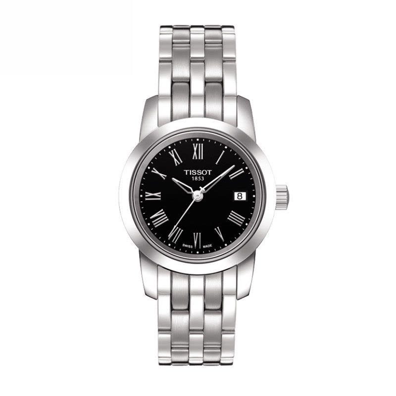 天梭(TISSOT)手表经典系列石英金属钢带女士手表女表T033.210.11.053.00图片