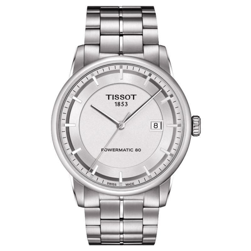 天梭(TISSOT)豪致系列钢带自动机械男士手表男表T086.407.11.031.00图片