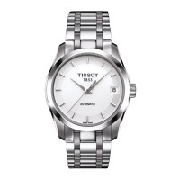 天梭(TISSOT)酷图系列自动机械钢带女士手表T035.207.11.011.00