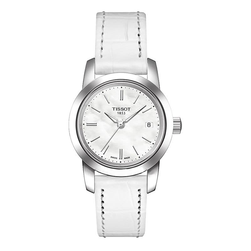 天梭(TISSOT)经典系列石英女士手表女表手表金属钢带T033.210.11.053.00正品图片