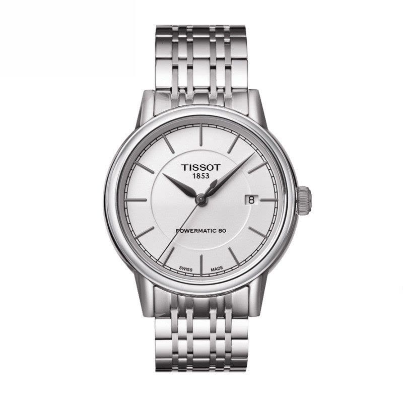 天梭(TISSOT)卡森系列自动机械男士手表男表正装T085.407.11.051.00正品图片