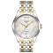 天梭(TISSOT)唯意系列间金钢带男士自动机械手表T038.430.22.037.00