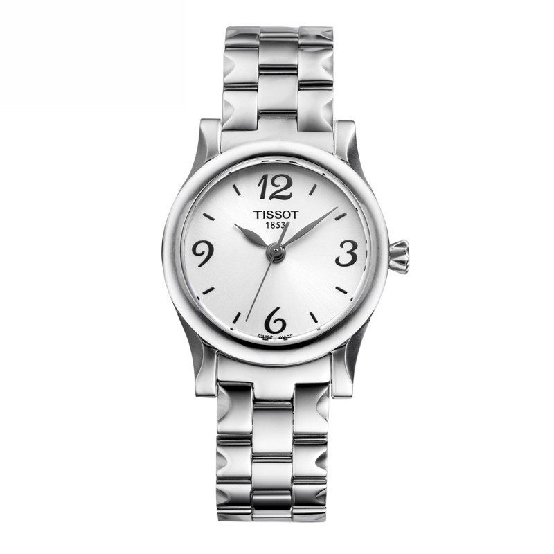 天梭(TISSOT)月亮女神系列女士钢带石英手表T028.210.11.037.00