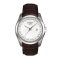 天梭(TISSOT)酷图系列真皮皮革石英男士真皮白盘手表男表T035.410.16.031.00