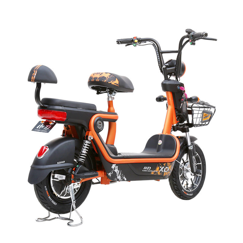 小刀电动车电动自行车48v全地形高端小海马系列电瓶车时尚踏板助力车