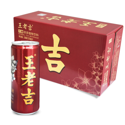 王老吉凉茶 (无糖) 310ml*24罐 整箱