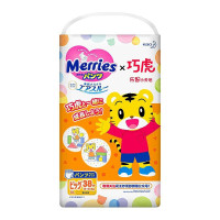 花王妙而舒(Merries)拉拉裤(巧虎装)原装进口学步裤XL38片(12-22kg)婴儿尿不湿