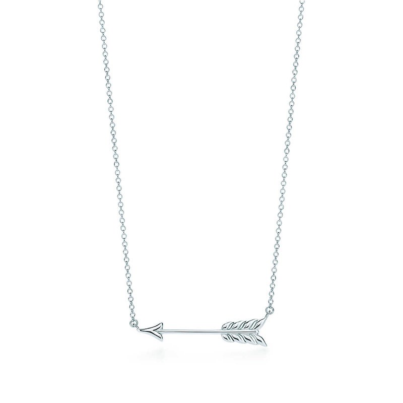 Tiffany：蒂芙尼 925银 丘比特之箭 纯银吊坠（多种链长可选）31245207 链长41cm