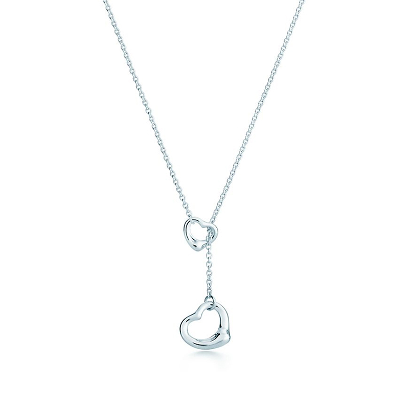Tiffany：蒂芙尼 925银 套索心扉造型 纯银吊坠 链长45厘米 23148242 45cm标准链
