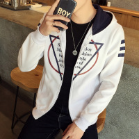 -男装时尚印涂鸦圆领套头卫衣 COZY市咖啡厅hhXCD2111 197-W85