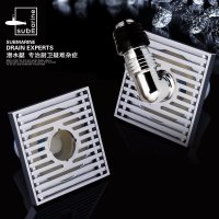 潜水艇防臭淋浴卫生间洗衣机专用双用三通下水大排量排水地漏