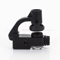 OUJIN90倍高清放大镜/手机夹显微镜 带验钞灯 带LED灯 鉴定翡翠玉石珠宝外贸电商便携式显微镜