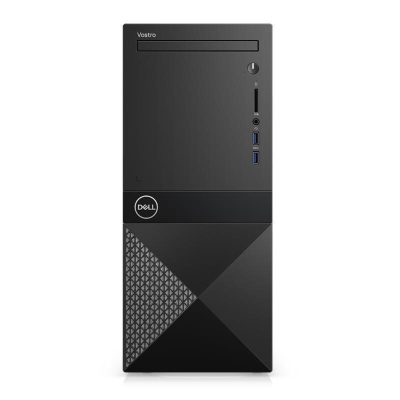 戴尔(DELL)新品 成就Vostro 3000 (奔腾G6405 4G内存 256GB固态 集显)高性能商用办公台式电脑整机 单主机 定制