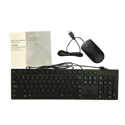 戴尔(DELL)新品 成就Vostro 3000 (奔腾G6405 4G内存 256GB固态 集显)高性能商用办公台式电脑整机 单主机 定制