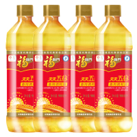 福临门 天天五谷食用调和油900ml*4瓶组合装 新包装中粮全产业链出品 健康食用油 适度加工 营养自然保留